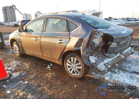 2015 Nissan Sentra Sv from USA, damaged, VIN 3N1AB7AP4FL644733